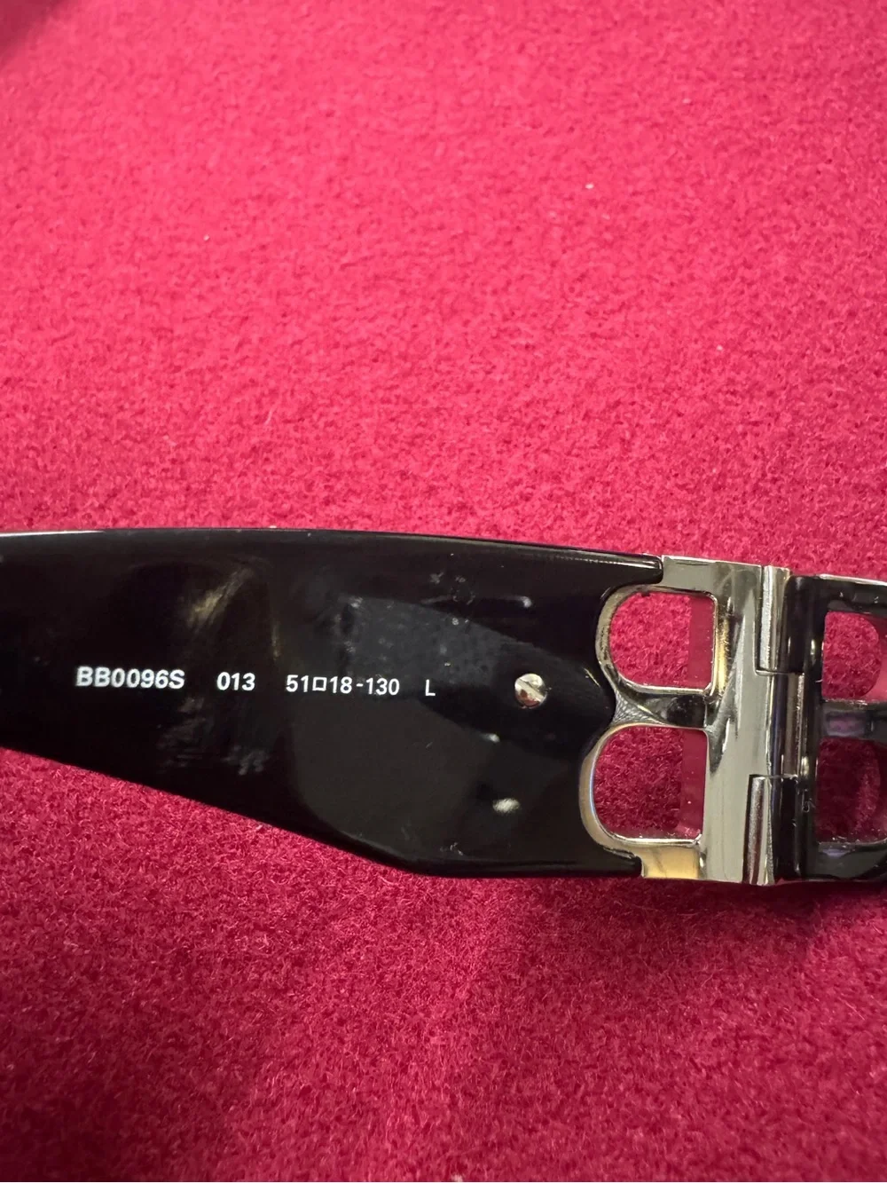 Balenciaga bold sunglasses